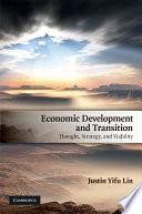 Cover of Economic Development and Transistion