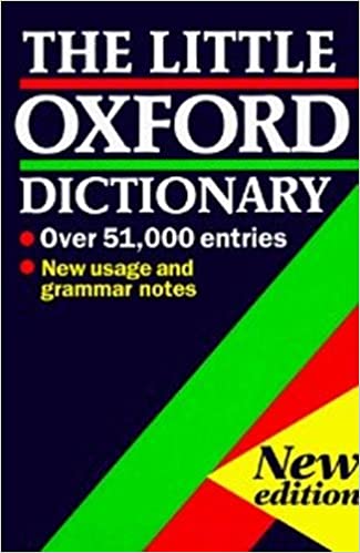 Cover of The Little Oxford Dictionary