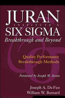 Cover of Juran's Six Sigma