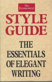 Cover of The Economist style guide