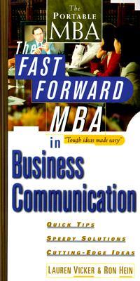 Cover of The fast forward MBA in business communication