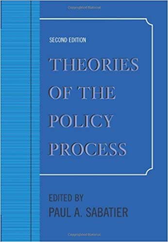 Cover of Theories of the Policy Process (2nd Edition)