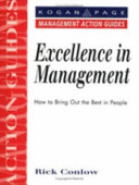 Cover of Excellence in management