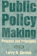 Cover of Public Policy Making