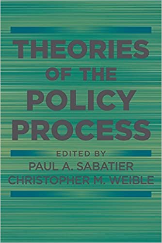 Cover of Theories of the Policy Process (3rd Edition)