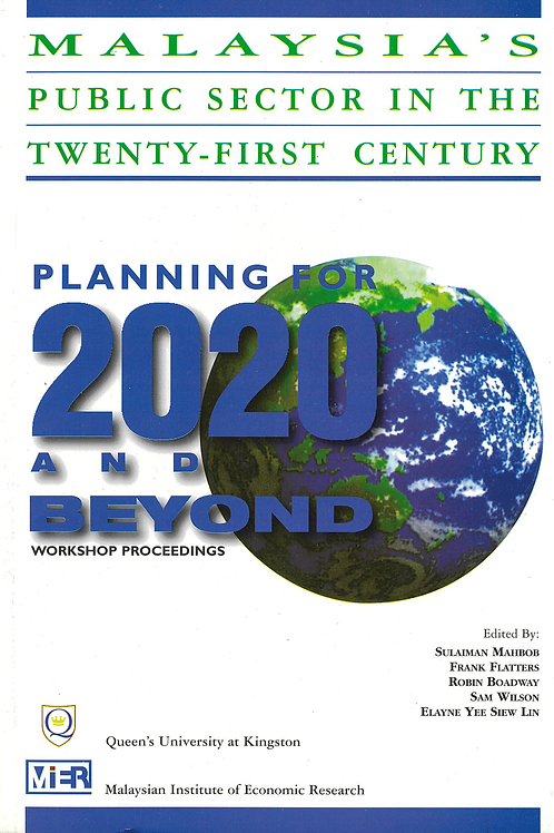 Cover of Malaysia's Public Sector In The Twenty-First Century