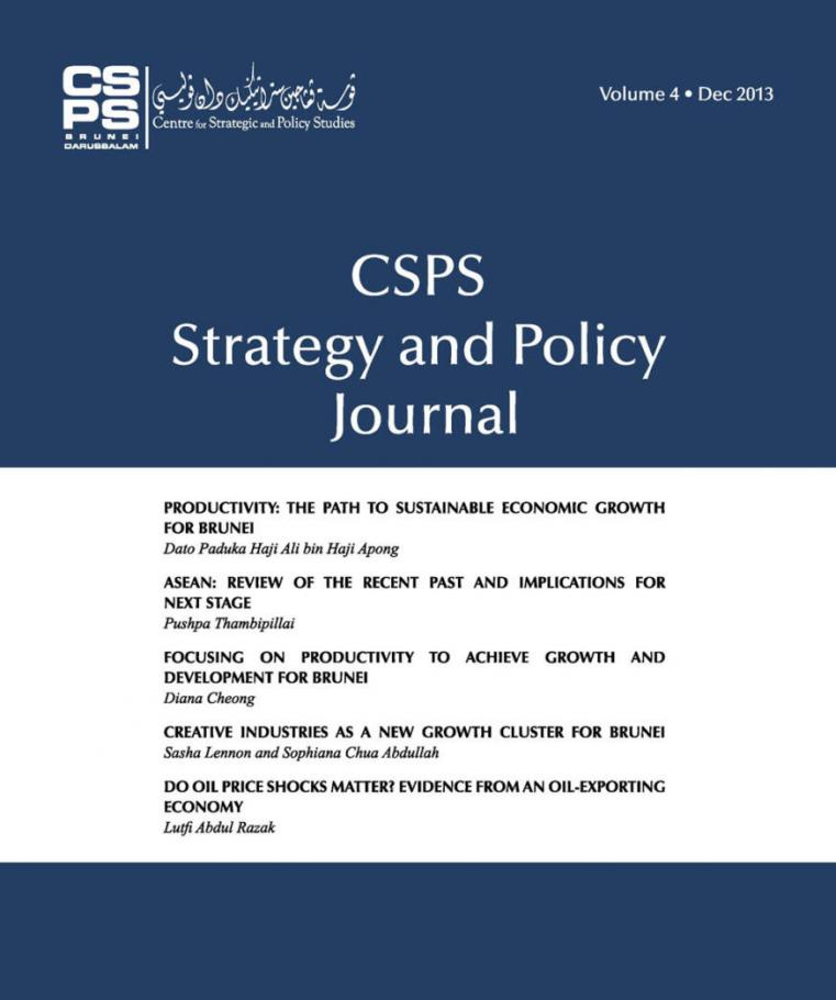 Cover of CSPS Strategy and Policy Journal Volume 4